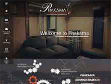 Tablet Screenshot of phakama.co.za
